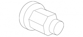 Гайка колесная d19 M12x1.5 Honda HR-V 16-22 тип 1