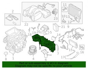 Печка в сборе вентиляция BMW X7 G07 19-26