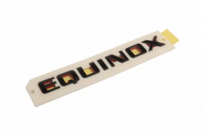 Эмблема надпись EQUINOX двери багажника Chevrolet Equinox 18-24 черная