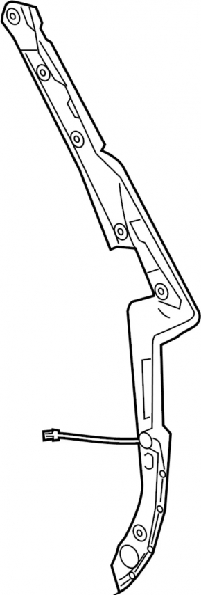 Датчик наклона двери багажника левый Infiniti JX35 QX60 13-15 дорест