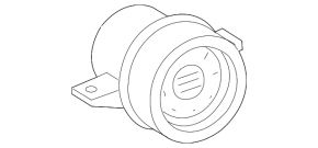 Хронограф с накладкой Porsche Cayenne 958 11-14 черн