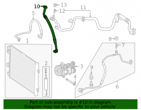 Compresor-încălzitor conductă aer condiționat First Mercedes H247 GLA 24-26 M260