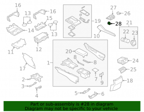 Кнопка паркинга Mazda 3 19-26