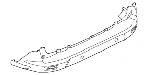 Amplificatorul pentru bara spate Ford Transit Connect MK2 13-