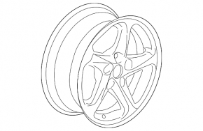Диск колесный R16 Chevrolet Malibu 16-25