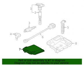 Блок ECU компьютер двигателя Audi Q7 16-18 2.0T