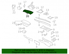 Накладка шифтера КПП BMW X5 X6 E70 E71 07-13
