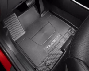 Комплект ковриков салона резина Hyundai Tucson 22-26 черная