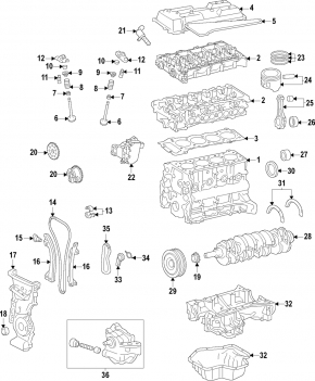 Клапан VVTi Toyota C-HR 18-23 2.0