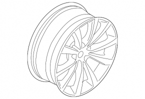 Диск колесный R18 8J ET:30 BMW 7 G11 G12 16-22 стиль 642