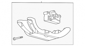 Подушка АКПП Ford Explorer 20-25 2.3T RWD