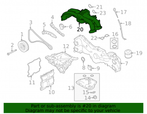 Коллектор впускной Subaru Outback 20-23
