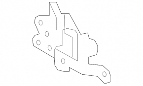 Замок капота Toyota Prius 50 16-22
