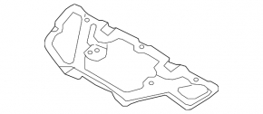Изоляция капота Nissan Versa 1.8 10-12