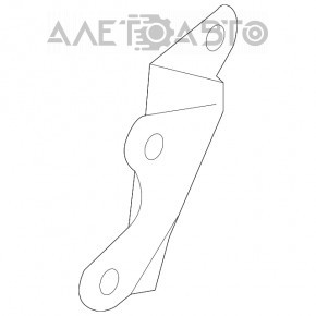 Кронтшейн катализатора Mercedes W167 GLE 450 20-26 3.0h
