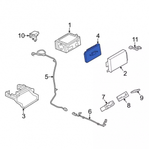 SYNC MODULE Ford Escape MK3 13-15