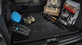 Коврик багажника резина Toyota Sienna 21-26 черная