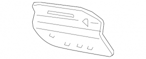 Корпус лючка бензобака VW Tiguan 18-24 в сборе
