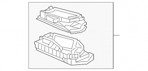 Проекция на лобовое Honda Accord 18-20