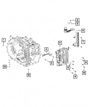 Гидроблок АКПП Dodge Dart 13-16 2.4