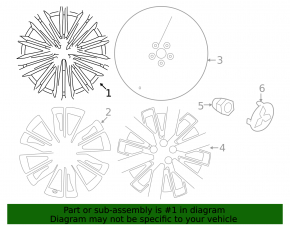 Диск колесный R18x7.5J Mitsubishi Outlander 22-26 серебро