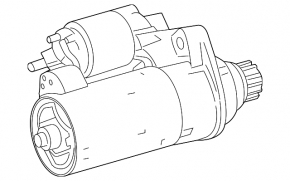 Стартер Mercedes A-class V177 19-22 M260