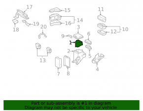 Блок реле ВВБ Lexus RX400h 06-09