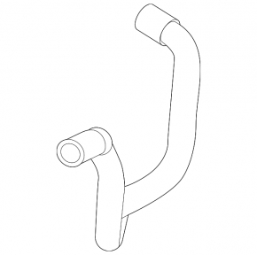 Furtun de răcire inferior pentru Ford Escape MK4 2020 hibrid, plug-in