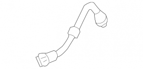 Furtun de frână spate dreapta Mitsubishi Eclipse Cross 18-24