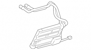 Радиатор отопителя печки Toyota Prius 20 04-09