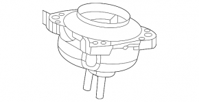 Подушка акпп Mercedes GLS-class X166 15-19 3.0