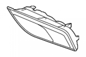 Поворотник левый Lexus GX460 20-23