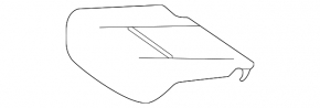 Scaune spate, rândul 3, stânga, Mercedes X167 GLS 450 20-22, piele bej