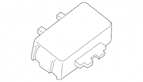 Микрофон в потолке BMW 5 G30 17-19 черный
