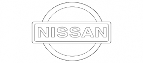 Эмблема NISSAN крышки багажника Nissan Altima 13-15