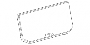 Монитор, дисплей, навигация Toyota Venza 21-23 JBL, 12.3 дюймов, царапины