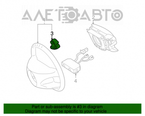 Кнопки управления на руле Mercedes W211 E350