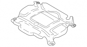 Scut termic superior motor Audi Q5 80A 18-24 3.0T