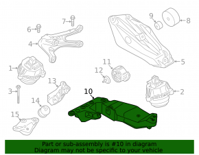 Suport cutie de viteze BMW X7 G07 19-25 3.0T