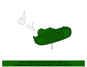 Semnalizator stânga Mini Cooper R56 R58 11-15
