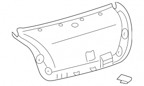 Обшивка крышки багажника Lexus ES350 07-12