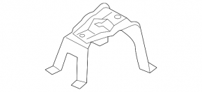 Кронштейн запасного колеса Audi A4 B9 18-25