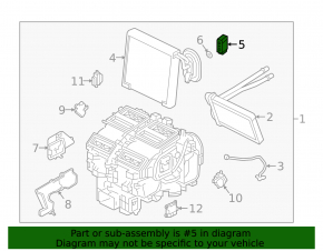 Supapa de control a aerului conditionat pentru Nissan Rogue 21-23