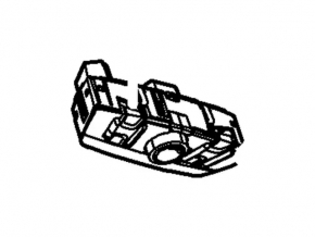 Управление освещением переднее Ford C-max MK2 13-18 без люка, серое