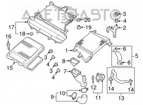 Intercooler-ul pentru Mazda 3 MPS 09-13