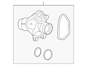 Carcasă termostat cu termostat BMW X5 E70 09-13 3.0d