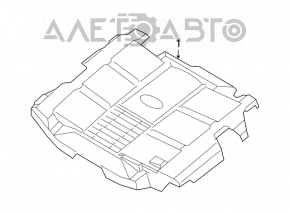 Накладка двигателя Subaru Outback 10-14 3.6