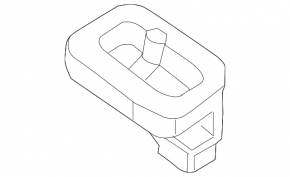 Подушка КПП BMW 5 F10 11-16 3.0T RWD