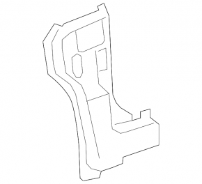 Стойка кузова передняя левая Chevrolet Volt 11-15