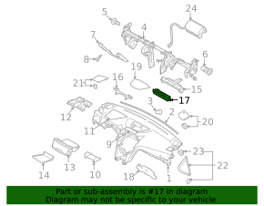 Дисплей информационный SUBARU Outback 10-14